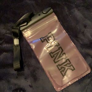 PINK waterproof lanyard case thing